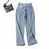 High Waist Straight Casual Jeans NSAC14330