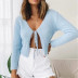 Autumn Fashion Lace Mohair Knit Cardigan NSAC14345