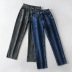 Autumn and winter plus velvet wide-leg slim jeans  NSAC14367
