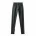 winter warmth high waist side zipper leggings NSAC14383