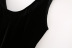 autumn and winter black velvet sling velvet sling dress NSAM6681