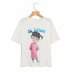 cartoon kids print casual short-sleeved T-shirt NSAM6698