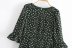 Autumn French Retro Printed 3/4 Sleeve Dress NSAM6701