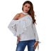 strapless sexy casual long sleeves top NSAL6709