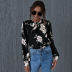 slim chiffon slim long-sleeved blouse NSAL6710