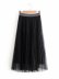 elastic waist pleated skirt  NSAM6767
