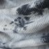 otoño blanco y negro tie-dye sin mangas vestido de punto de hilo delgado NSAM6774