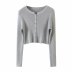 wholesale single-breasted knit sweater thin long-sleeved sweater cardigan NSAM6793