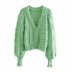 wholesale autumn texture women s knitted cardigan jacket NSAM6804