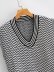women V-neck loose sleeveless printed knitted vest NSAM6818