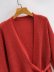 women s new V-neck lace-up long-sleeved knitted cardigan  NSAM6834