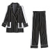 wholesale autumn vertical stripes women s suit pants suit NSAM6859