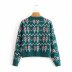 wholesale autumn thick retro loose women s knitted cardigan jacket NSAM6939