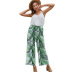 summer new product jumpsuit top two-piece casual suit nine-point pants NSKA6986