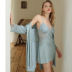 nuevo traje de dos piezas transpirable cómodo pijama de tirantes sexy para mujer NSMR7001