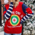 round neck pullover Christmas sweater NSYH7102
