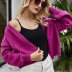 loose long-sleeved sweater jacket NSYH7118