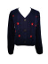 autumn and winter new embroidery flower knitted cardigan long-sleeved women s sweater jacket NSYH7131