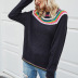 suéter de punto de manga larga NSYH7162