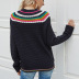 suéter de punto de manga larga NSYH7162