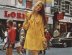 solid color bow tie sweet and loose long sleeve dress NSAM7201