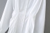 pleated waist shirt dress  NSAM7203