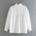  lace long-sleeved shirt NSAM7270