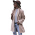 hot sale women s autumn and winter coats fashion hooded mid-length woolen coat  NSDF7287
