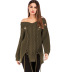  plus size fashion knitt sweater NSYH7456