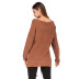  plus size fashion knitt sweater NSYH7456