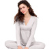 close-fitting stretch modal postpartum nursing clothes  NSXY7497