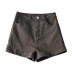 high waist slim denim shorts  NSAC14560