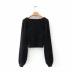 autumn and winter square neck sweater  NSAC14614