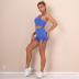 new stitching sports drawstring fitness yoga suit  NSLX14684
