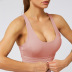 double-sided nylon beauty back shockproof fitness bra  NSLX14693