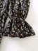 Flounce cuff long-sleeved floral dress  NSAM14728