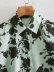 camisa de textura de satén de seda con estampado de invierno NSAM14736