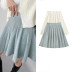 casual fashion all-match solid color skirt  NSLD14815
