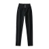 Three button high waist jeans  NSAC17926