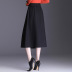 plus size loose big hem high waist A-line skirt NSYZ18198
