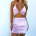 summer sexy sling top skirt suit NSKL18236