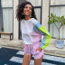 ropa deportiva a juego de colores de moda para mujer de otoño NSWX18283