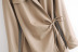 winter imitation leather long-sleeved slim dress  NSAM18557