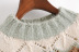 winter long-sleeve knit sweater  NSAM18561