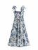 bow-knot printed dress  NSAM18568