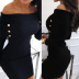 strapless tight-fitting hip dres NSZH18597