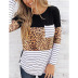 autumn round neck long sleeve ladies top T-shirt NSZH18598