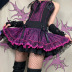 lace bow umbrella A-line skirt   NSLQ18657
