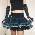 lace bow umbrella A-line skirt   NSLQ18657