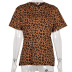 summer new leopard print bottoming shirt  NSKL18734